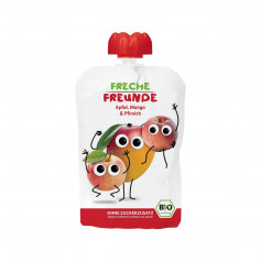 Freche Freunde Quetschmus Apfel Mango & Pfirsich