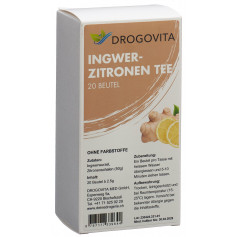 Drogovita Ingwer-Zitronen Tee