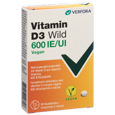 Vitamin D3 Wild Tablette 600 IE vegan