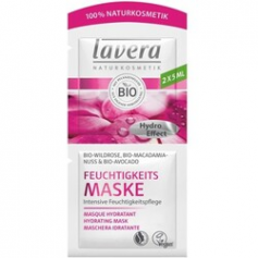 lavera Feuchtigkeits Maske Wildrose Hydro Effect 2 x 5 ml