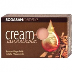 Sodasan Pflegeseife Cream Sandel Bio