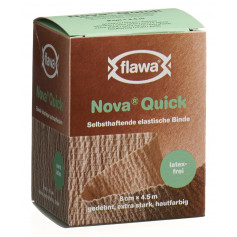 Flawa Nova Quick kohäsive Binde 8cmx4.5m latexfrei