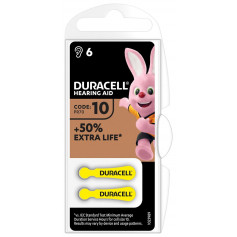 Duracell Batterie EasyTab 10 Zinc Air D6 1.4V