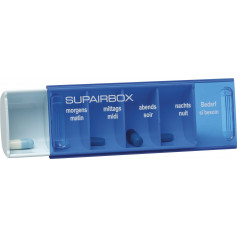 SUPAIRBOX Tagesbox deutsch/französisch pastellblau