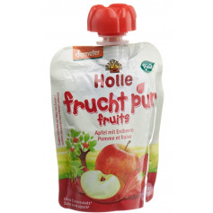 Holle Pouchy Apfel mit Erdbeere