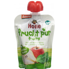 Holle Pouchy Birne Apfel & Spinat