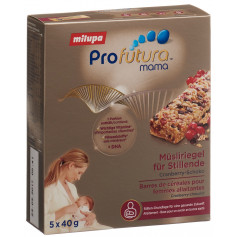 Milupa Profutura mama Müsliriegel Cranberry & Schoko (5x40g) - Müsliriegel für Stillende