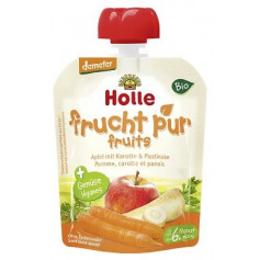 Holle Pouchy Apfel mit Karotte & Pastinake