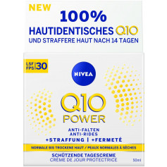 NIVEA Q10 Power Anti-Falten Schützende Tagescreme LSF30