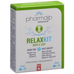 pharmalp RELAXKIT Boost & Sleep Tablette