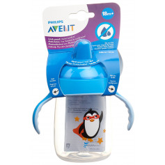 Avent Philips Sip No Drip Becher 340ml blau