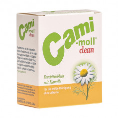 cami-moll clean Minibox Display Feuchttücher 6 Stück