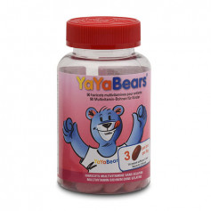 YAYABears Multivitamin Bohnen Himbeere ohne Gelatine