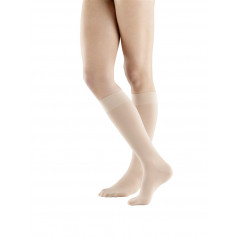 VenoTrain soft SOFT A-D KKL2 S normal/short geschlossene Fussspitze creme