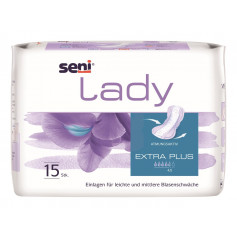 seni Lady Extra Plus Einlage atmungsaktive anatomische 15x33cm 4.5 Tropfen