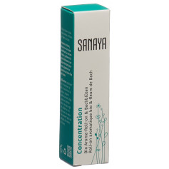 Sanaya Aroma & Bachblüten Roll-on Concentration Bio