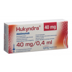 Hukyndra Inj Lös 40 mg/0.4ml Fertigspritze